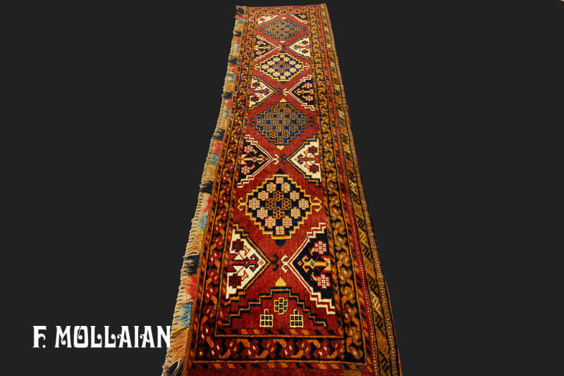 Antique Turkmen Torba Rug n°:67093474